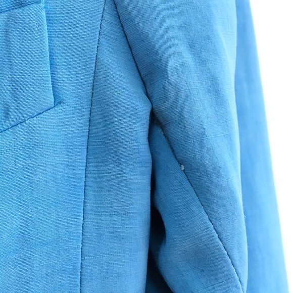 Smythe low-button electric blue Blazer - size 2 - Picture 4 of 8